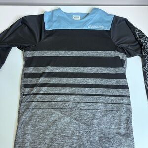 Troy Lee Designs TLD Men's Ruckus 3/4 Cycling Jersey Heather Grey/Black - Size M